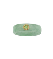 10K GOLD & PERIDOT GEMSTONE RING