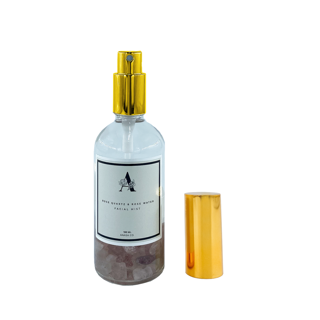 ANASA CO. ROSE &amp; QUARTZ WATER