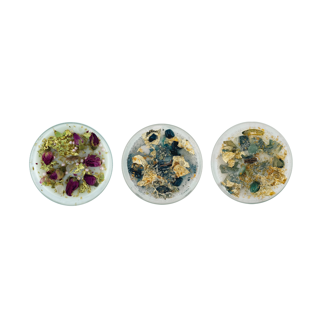 24K SOY CANDLE SET OF 3