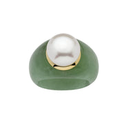 14K GOLD & FRESHWATER PEARL RING
