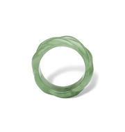 JADE BRAIDED ETERNITY RING